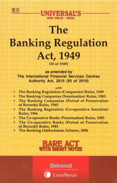 Banking Regulation Act,1949