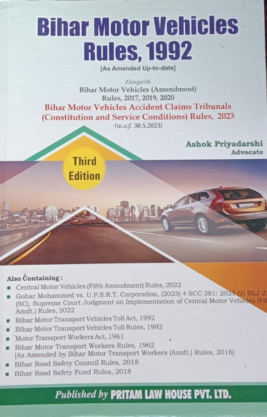 Bihar Motor Vehicles Rules, 1992 [Paperback] Ashok Priyadarshi