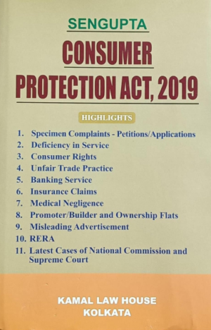 CONSUMER PROTECTION ACT 2019 [Hardcover] S.P. Sen Gupta