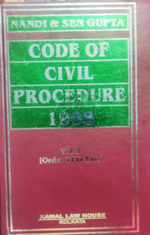 Code of Civil Procedure 1908 [Hardcover] A. K. Nandi