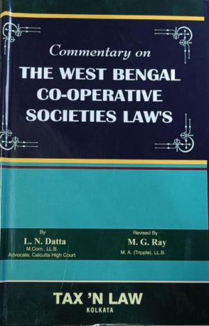 Commentary On The West Bengal Co- operative Societies Law's