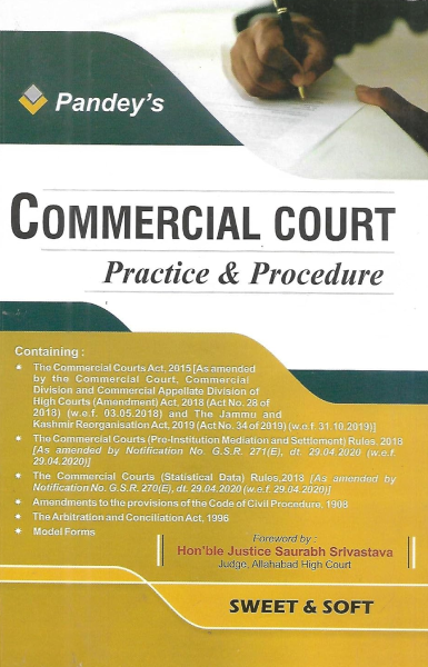 Commercial Court (Practice & Pocedure) (Edition : 2023) [Paperback] Dileep Kumar Pandey