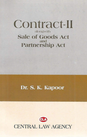 Contract-2, Sale of Goods Act & Partnership Act