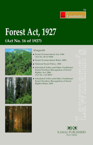 Forest Act, 1927 [Paperback] Lawmaan's
