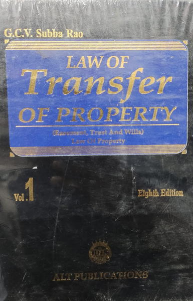 G.C.V. Subba Rao : Transfer of Property [Hardcover] G.C.V. Subba Rao