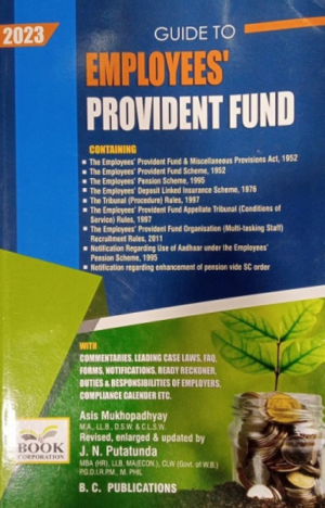 GUIDE TO EMPLOYEES' PROVIDENT FUND SEP-2023 [Unbound] MUKHOPADHYAY & PUTATUNDA