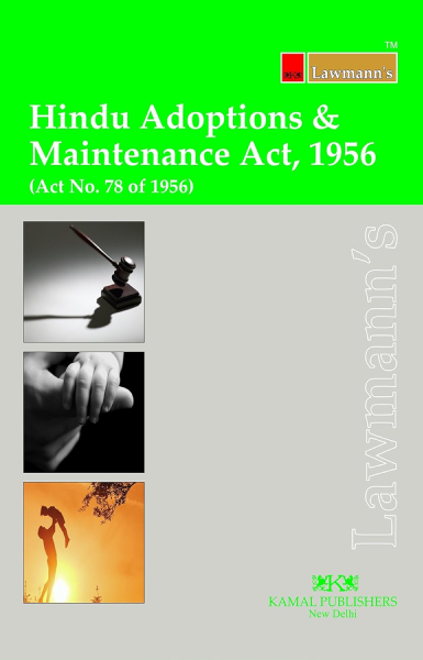 Hindu Adoptions & Maintenance Act, 1956 (Lawmann's) [Paperback]