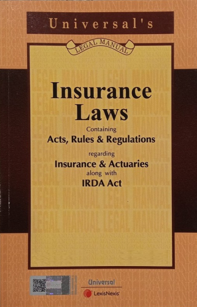 Insurance Laws [Hardcover] Universal's Legal Manual