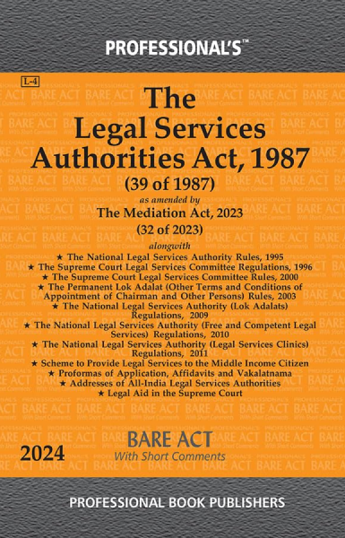 LEGAL SERVICES AUTHORITIES ACT, 1987 [Paperback]