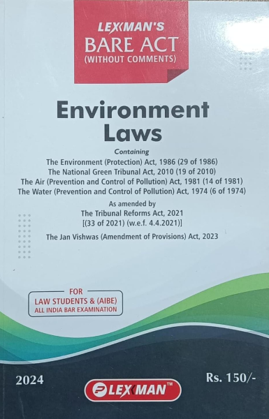 Lexman Environment Laws [Paperback] lexman