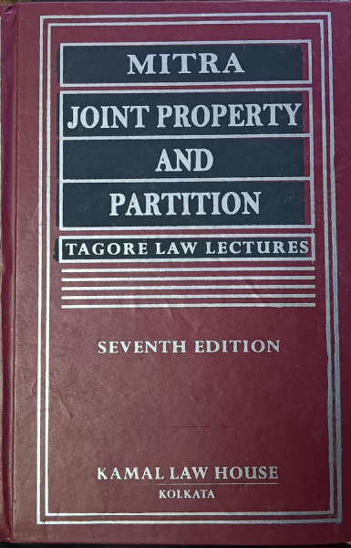 Mitra Joint Property and Partition ( 7th Edition) [Hardcover] S. R. Roy