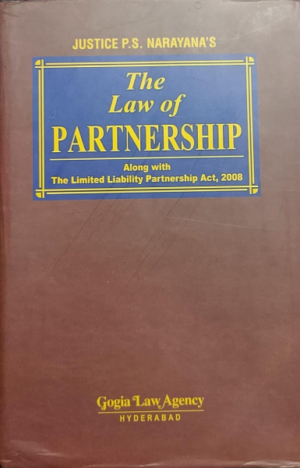 The Law of Partnership Along with The Limited Liability Partnership Act, 2008 [Hardcover] P. Jagdishchandra Prasad