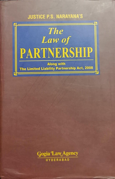 The Law of Partnership Along with The Limited Liability Partnership Act, 2008 [Hardcover] P. Jagdishchandra Prasad