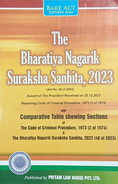 The Bharatiya Nagarik Suraksha Sanhita, 2023 Bare Act