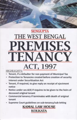 The West Bengal Premises Tenancy Act, 1997 [Hardcover] Sengupta