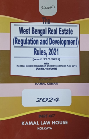2024 The West Bengal Real Estate (Regulation and Development Rules, 2021 [Paperback] T. N. Shukla