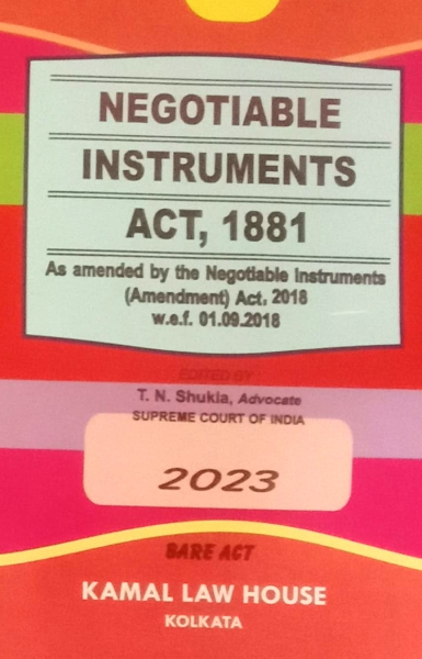 Negotiable instruments act