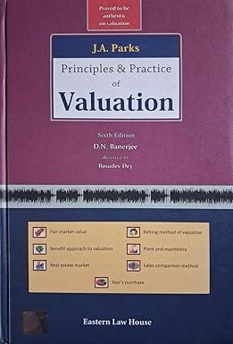 J.A. Parks Principles & Practice of Valuation