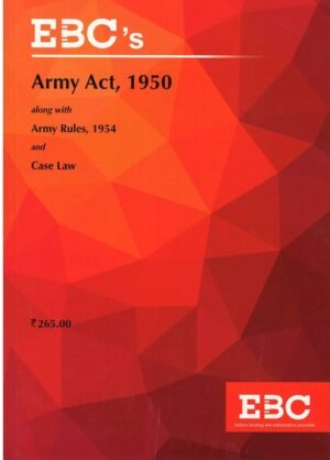 Army Act, 1950 alongwith Army Rules, 1954