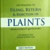 Law Relating To Filing, Return & Rejection Of Plaints (Based on Orders IV and VII of CPC)