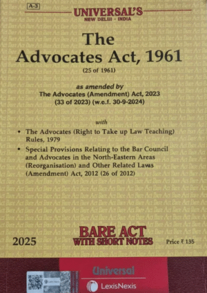 The Advocates Act 1961
