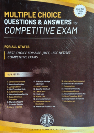 Multiple Choice Questions & Answers for Competitive Exams