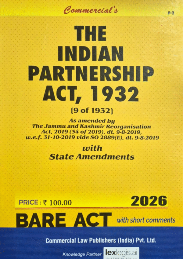 The Indian Partnership Act 1932
