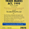The Trade Marks Act