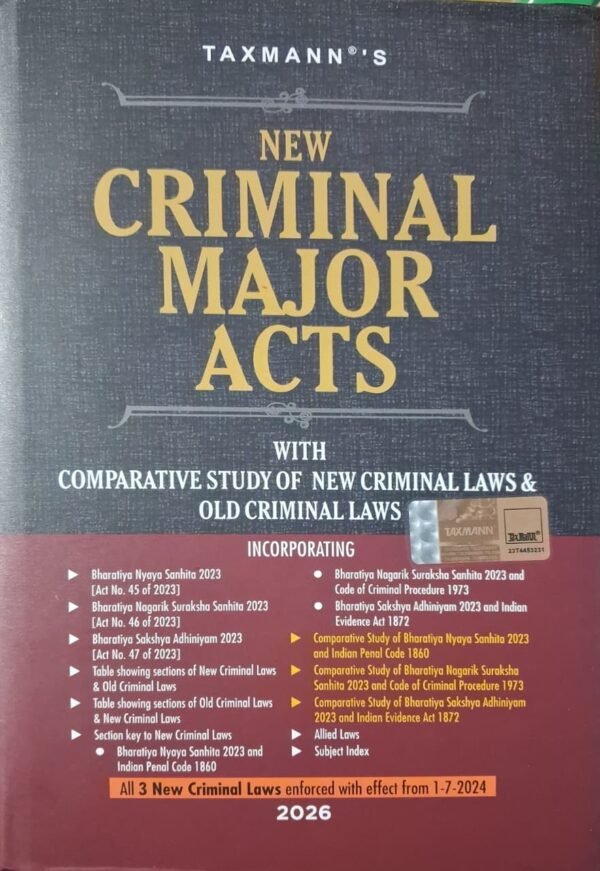 New Criminal Major Acts