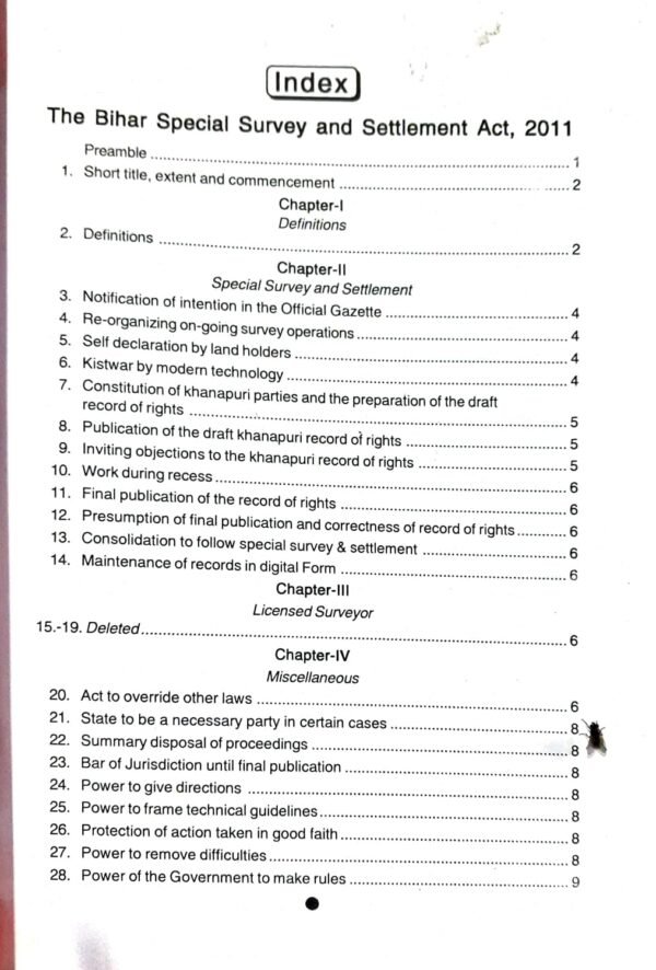 Land Laws of Bihar Acts and Rules