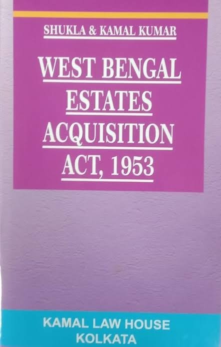West Bengal Estates Acquisition Act, 1953